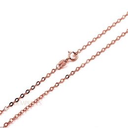 Chaîne forçat. Or rose 45cm