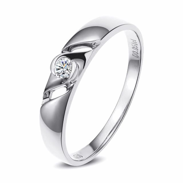 Bijoutier alliance de fiançaille - Alliance Femme diamant - Or blanc