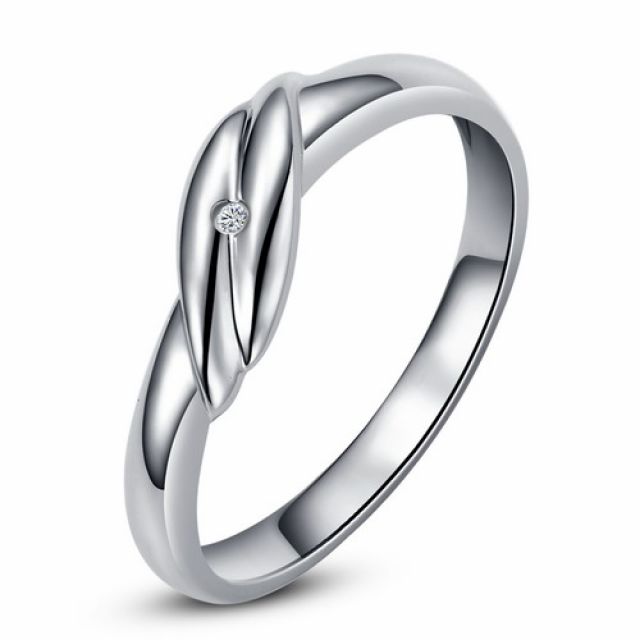 Bijou alliance mariage - Alliance Femme - Platine - Diamant