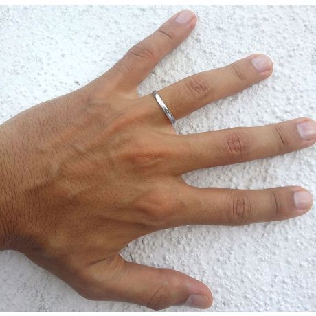 Alliance Mariage - Alliance Homme - Anneau Platine 18 carats | Gemperles