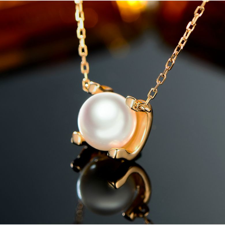 Pendentif Morita. Perles Akoya Japon et Or jaune 18cts - 3