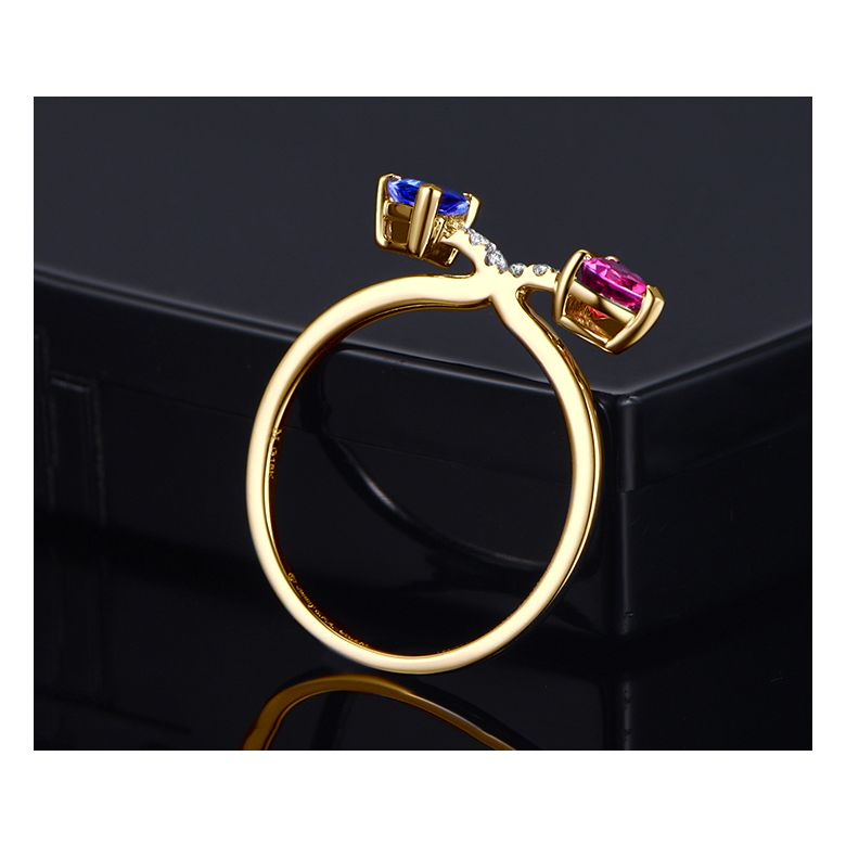 Bague croisée des chemins. Or jaune - 6