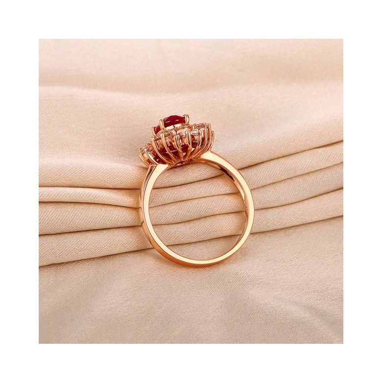 Bague de Fiançailles Rubis Cesária Évora - 5