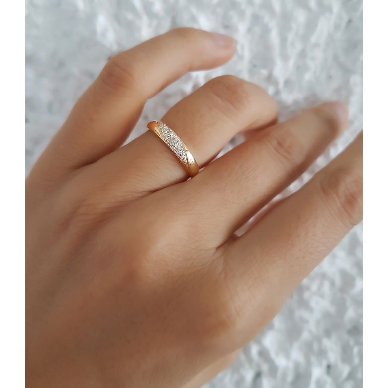 Alliance femme constellation - Or jaune - Diamants | Autour de moi pour madame - 4