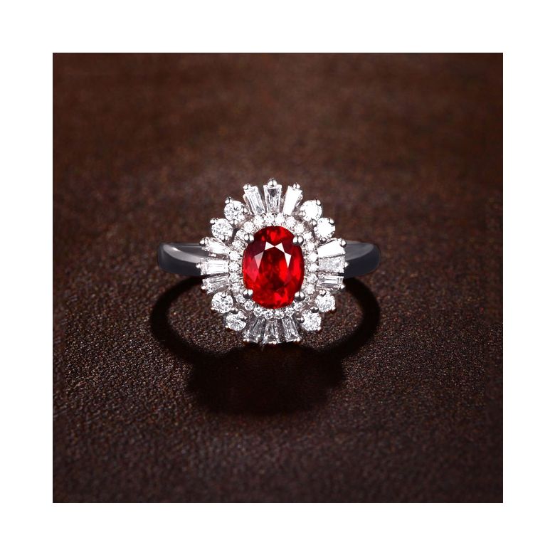 Bague de Fiançailles Rubis Cesária Évora - 4