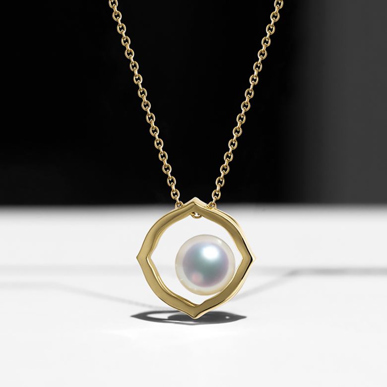Pendentif perle de culture Akoya - Coco Chanel - Or jaune - 7