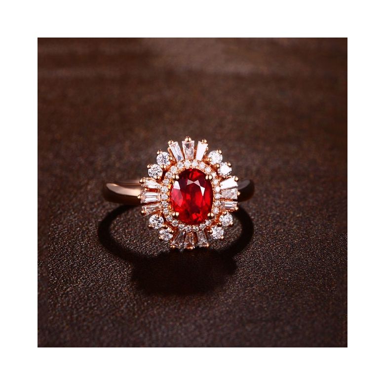 Bague de Fiançailles Rubis Cesária Évora - 10
