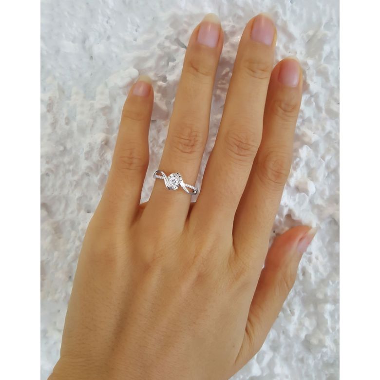 Bague de Fiancaille Femme. Alphonse de Lamartine. Nouvelles Méditations Poétiques | Gemperles - 9