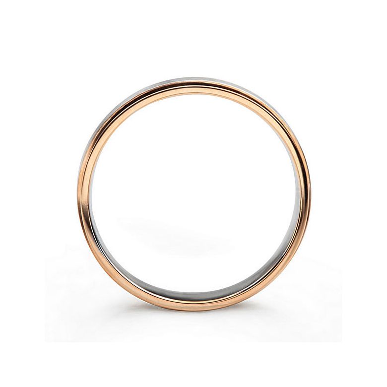 Alliance 2 ors liés - Bague créative pour Femme - Diamants clos - 4