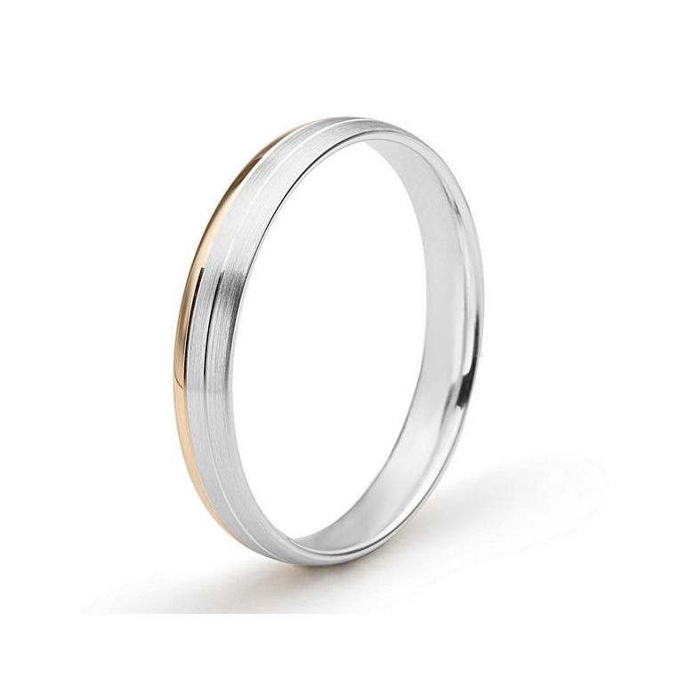 Alliance 2 ors liés - Bague créative pour Homme - 1
