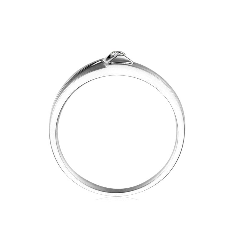 Alliance Giuliana Brossée et Polie Or Blanc, Diamant - Femme | Gemperles - 4