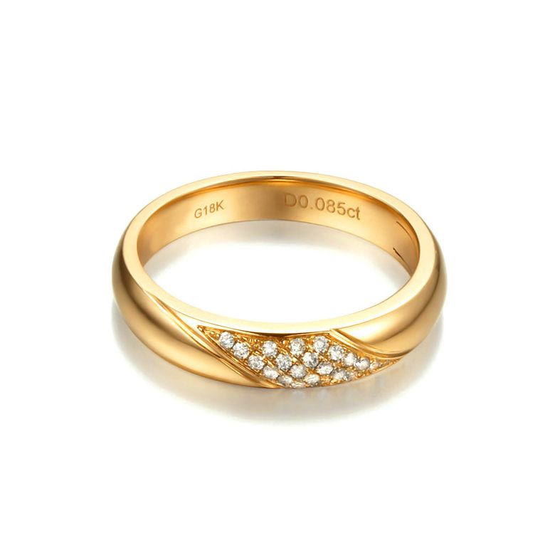 Alliance femme constellation - Or jaune - Diamants | Autour de moi pour madame - 5