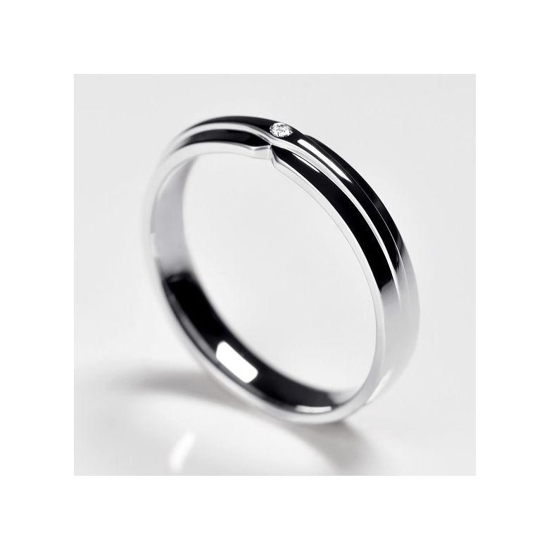 Alliance de Mariage Diego Platine - 4