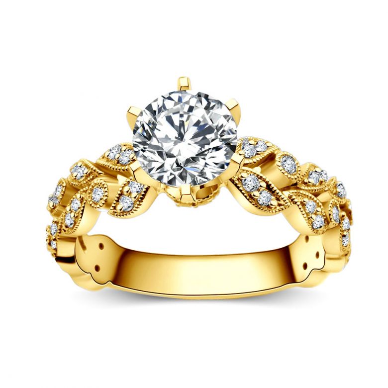 Bague Arthur Rimbaud - Sensation - Or Jaune & Diamants | Gemperles - 2