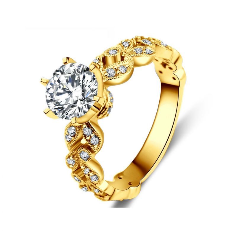 Bague Arthur Rimbaud - Sensation - Or Jaune & Diamants | Gemperles - 1