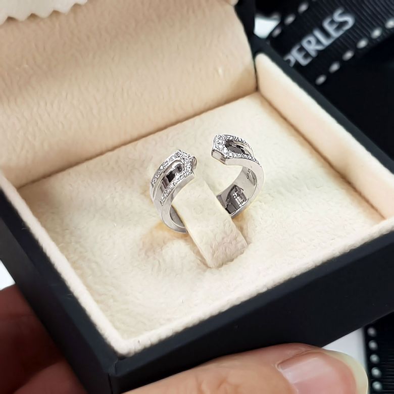 Alliance or blanc originale - Anneau discontinu pour Elle - Diamants | Sima - 2